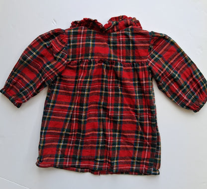 Tartan Dress - 6-9 Months - TU Clothing