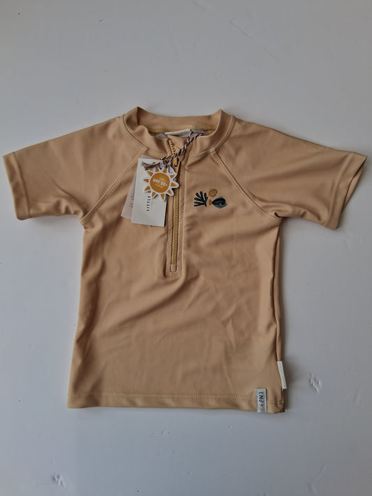 Little Dutch Swim T-shirt - Fish & Coral design - 9-12 Months
