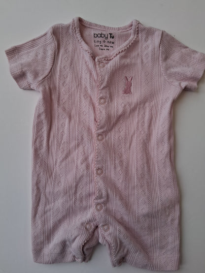 Short sleeved Rompers - Two piece set - TU Clothing - 0-3 Months