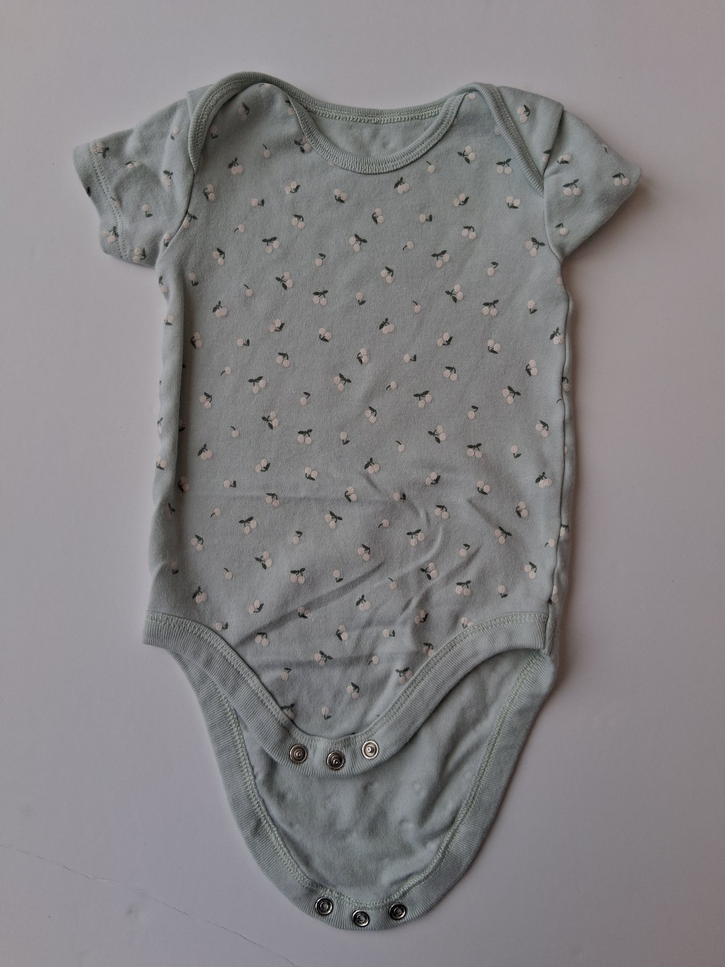 Short Sleeved Bodysuits Set - 9-12 Months - F&F