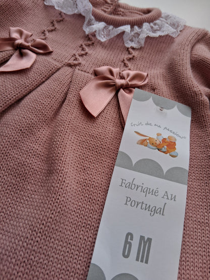 Dress and trouser set - 0-6 Months - Fabrique au Portugal