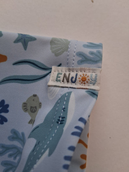 Little Dutch - Short Sleeve Swimsuit - 9-12 Months OLD