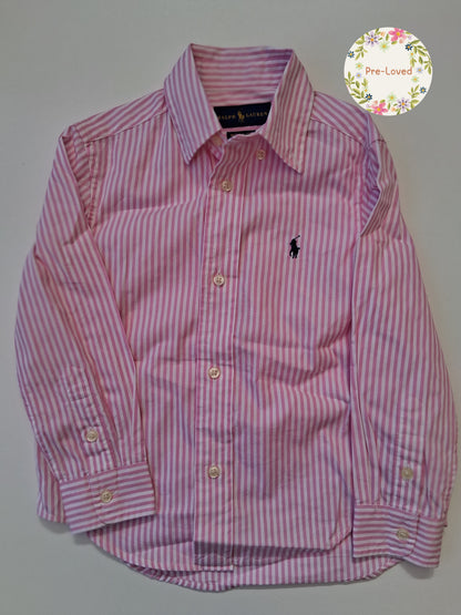 Ralph Lauren - Long Sleeved Boys Shirt - 3T (2-3 years)