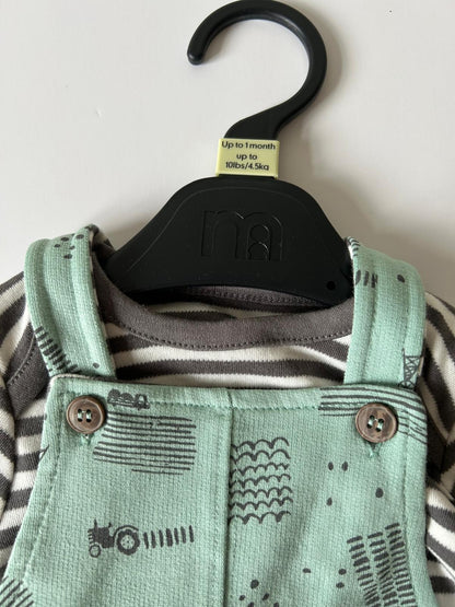 Two piece Dungaree Set - Mothercare