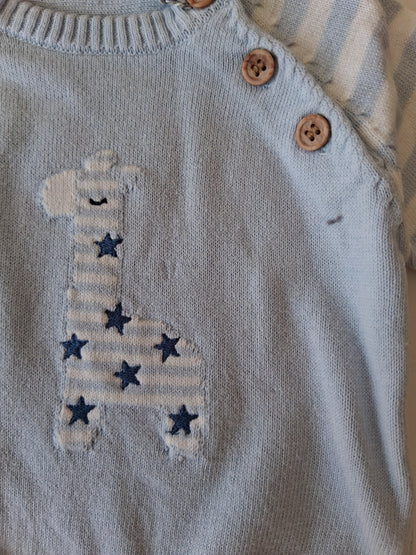 Lightweight Giraffe Jumper - Mothercare