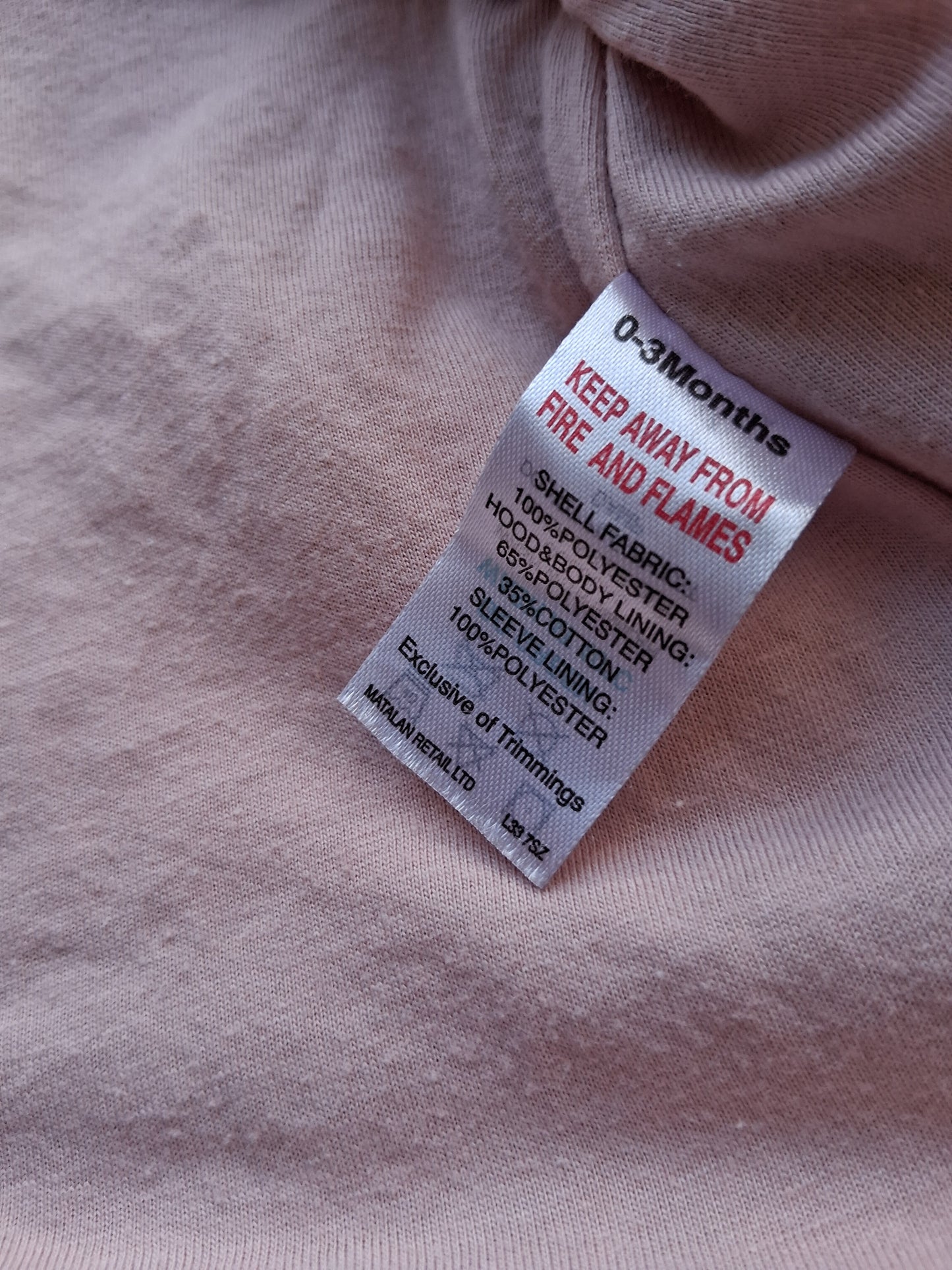 Teddy Jacket - 0-3 Months - Matalan