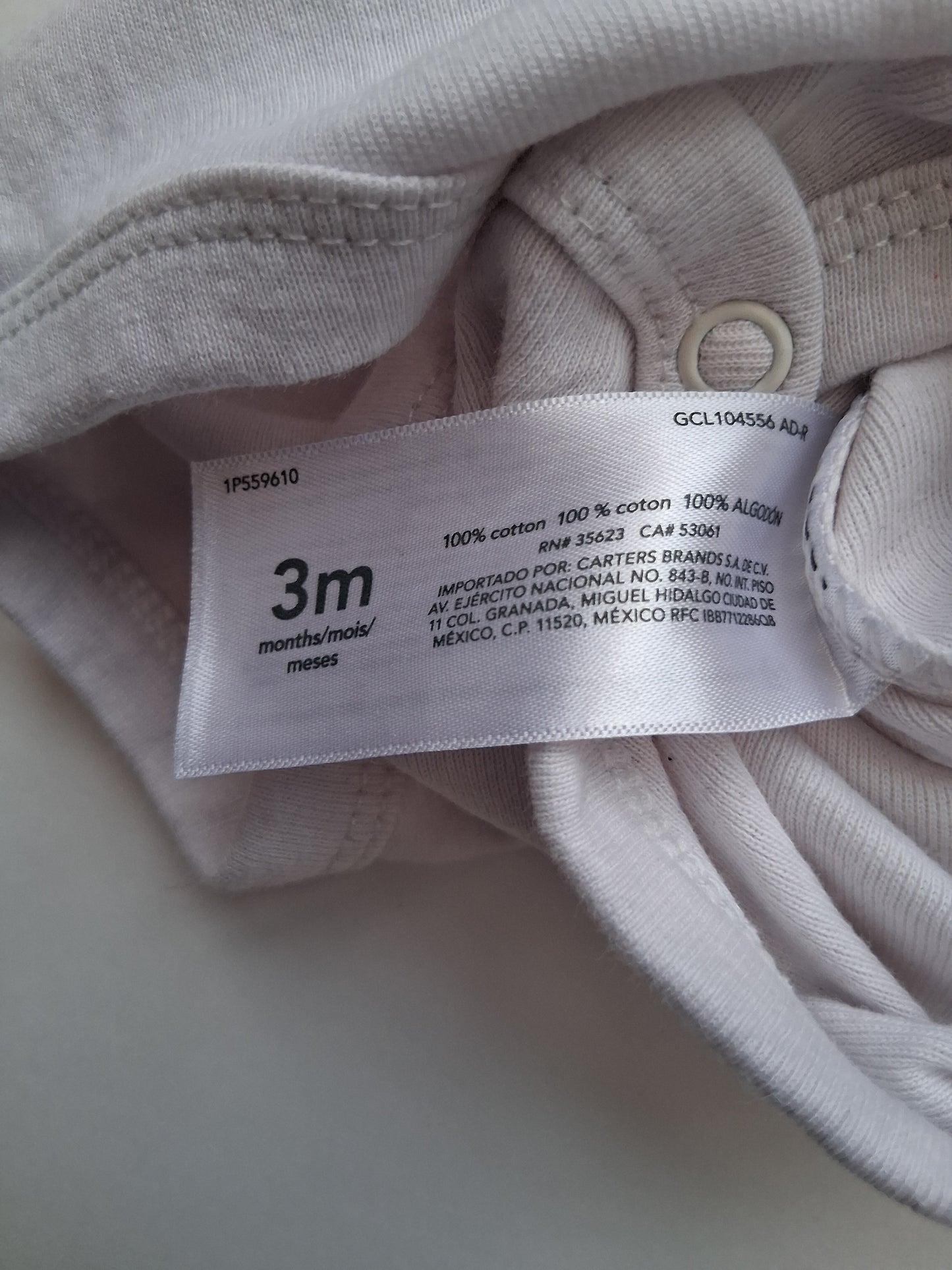 Carters short Sleeved bodysuits