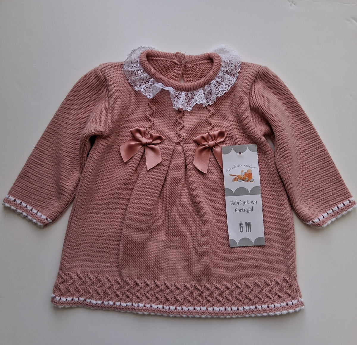 Dress and trouser set - 0-6 Months - Fabrique au Portugal